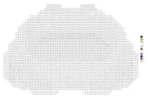 Pixel cute green fat frog laughing color by number