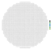 Pixel earth color by number