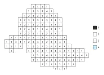 Pixel ghost color by number