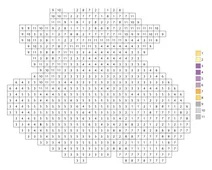 Pixel gold purse color by number