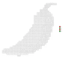 Pixel hot pepper color by number