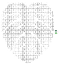 Pixel leaf color by number