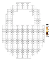 Pixel lock color by number