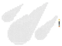Pixel meteor color by number