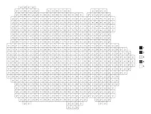 Pixel panda color by number
