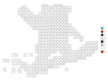 Pixel panda surfer color by number