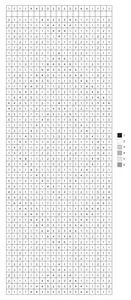 Pixel pattern color by number