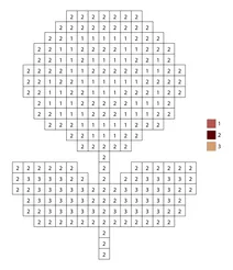 Pixel rose color by number