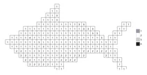 Pixel shark color by number