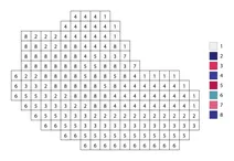 Pixel sneakers color by number