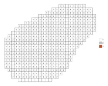 Pixel steak color by number
