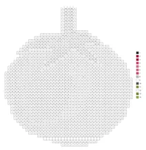 Pixel tomato color by number