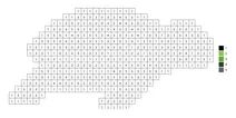 Pixel turtle color by number