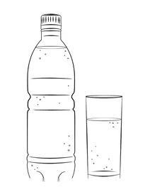 Пляшка води