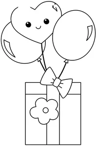 Подарункова коробка kawaii