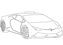 Поліцейський автомобіль lamborghini