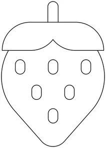 Полуниця (емодзі)