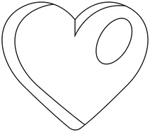 Помаранчеве серце emoji