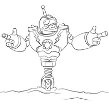 Попригунчик із відеогри skylanders giants