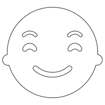 Посмішка очі обличчя емодзі