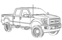 Повнорозмірний пікап 2014 ford f250