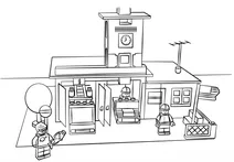 Пожежний відділок lego