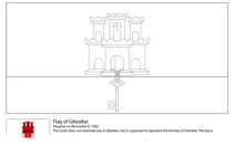 Прапор гібралтару