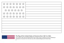 Прапор сша із 34 зірками
