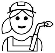 Працівниця фабрики emoji