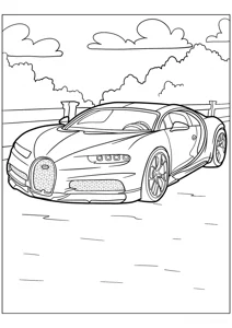 Розмальовки Бугатті (Bugatti)