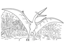Quetzalcoatlus in the jungle