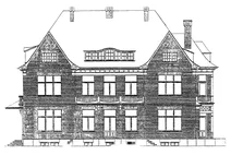 Raiffeisenstrasse 1, бонн: вуличний фасад, 1908