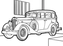 Ретро rolls-royce