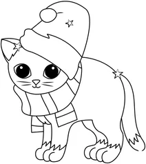 Різдвяне кошеня