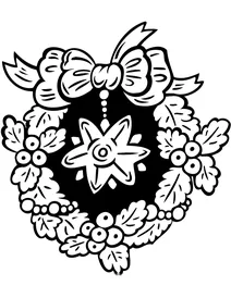 Різдвяний віночок з зіркою