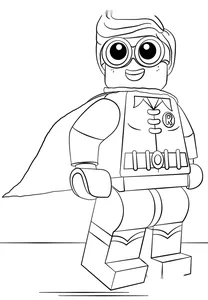 Робін з lego фільму: бетмен