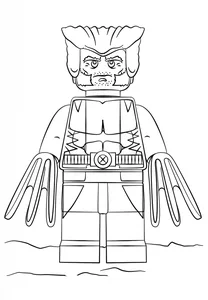 Росомаха із серії супер-герої lego