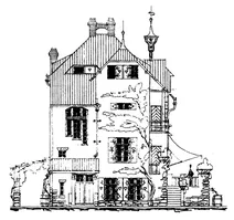 Rudigerstrasse 10, бонн: південний фасад, 1896