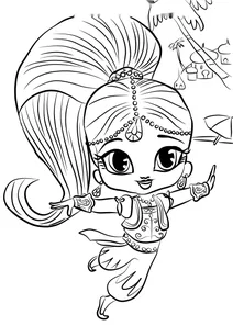 Саміра з «shimmer and shine