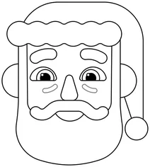 Санта клаус emoji
