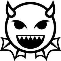 Сердитий обличчя з рогами emoji