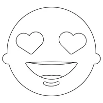 Серце очі обличчя emoji
