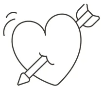 Серце зі стрілою