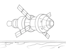 Сервісний модуль для космічного корабля orion