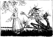 Книга казок союзників (1916, ракхем) що сталося від збирання квітів