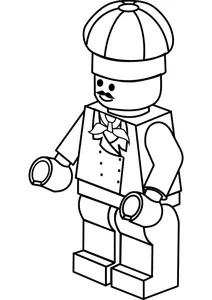 Шеф-кухар з серії lego city