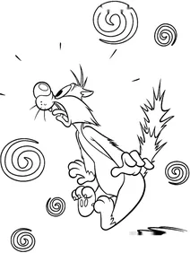 Сільвестр з серії looney tunes