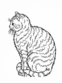 Sitting cat