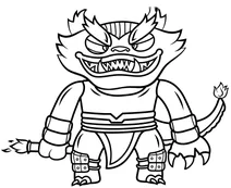 Skylanders swap force fire kraken