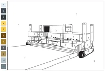 Slip form paver — розфарбуй за номерами